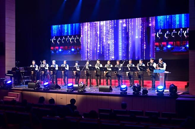 ▲ 2024년 청송군 송년음악회 공연 모습.