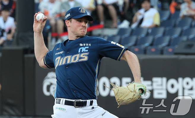 NC 다이노스 외국인 투수 라일리 톰슨. 2025.7.1/뉴스1 ⓒ News1 김기태 기자