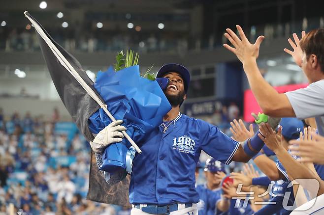 삼성 라이온즈 외국인 타자 르윈 디아즈. 2025.9.25/뉴스1 ⓒ News1 공정식 기자