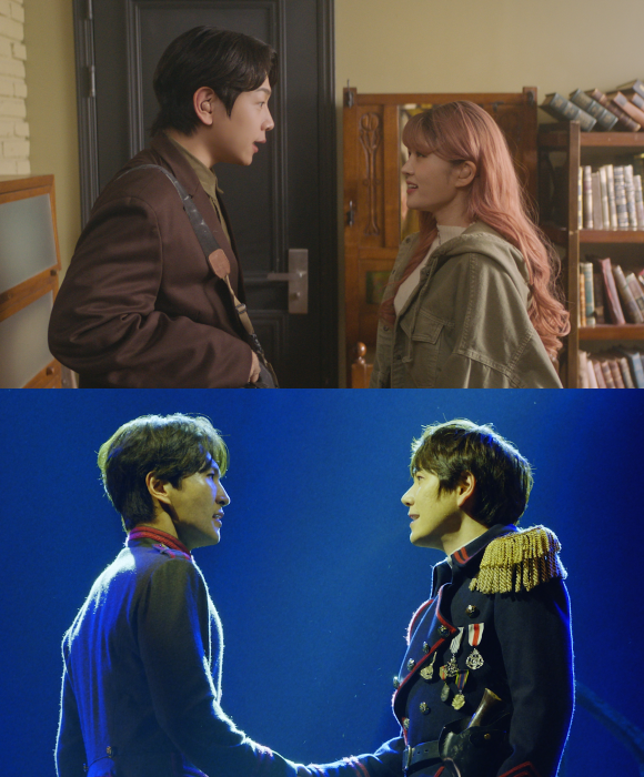 '어쩌면 해피엔딩'(위쪽)과 '프랑켄슈타인: 더 뮤지컬 라이브'는 무대 위와는 또 다른 감동과 재미로 관객들을 사로잡고 있다. /작품 스틸컷