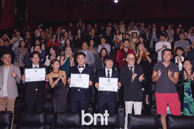 '글로벌 스테이지 할리우드 영화제 2025' / 영화 '피렌체' 배우 김민종, 예지원, 케이팬덤 강광민 대표, 감독 이창열