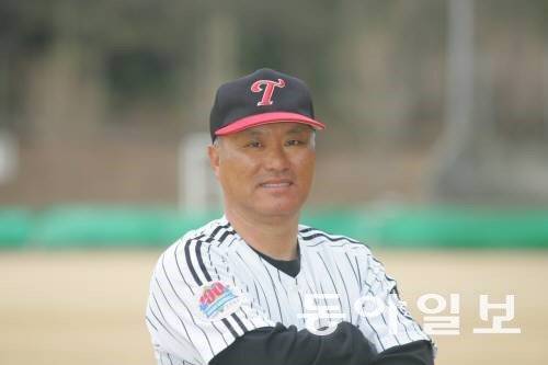 LG 2군 감독 시절의 김인식 감독. 동아일보 DB