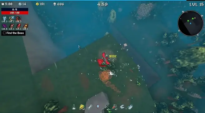 ▲ 공중을 날면서 적들을 공략하는 것도 가능합니다.