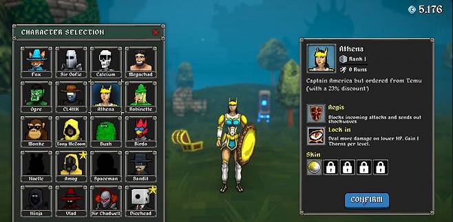 ▲ 스무가지 캐릭터로