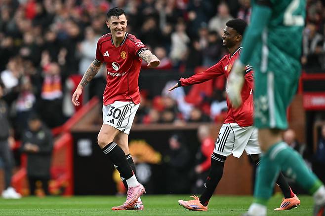 추가골을 터뜨린 베냐민 셰슈코. 사진(잉글랜드 맨체스터)=ⓒAFPBBNews = News1