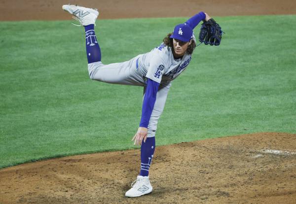 글래스나우는 포스트시즌 불펜에서 대기중이다. 사진= UPI= 연합뉴스 제공