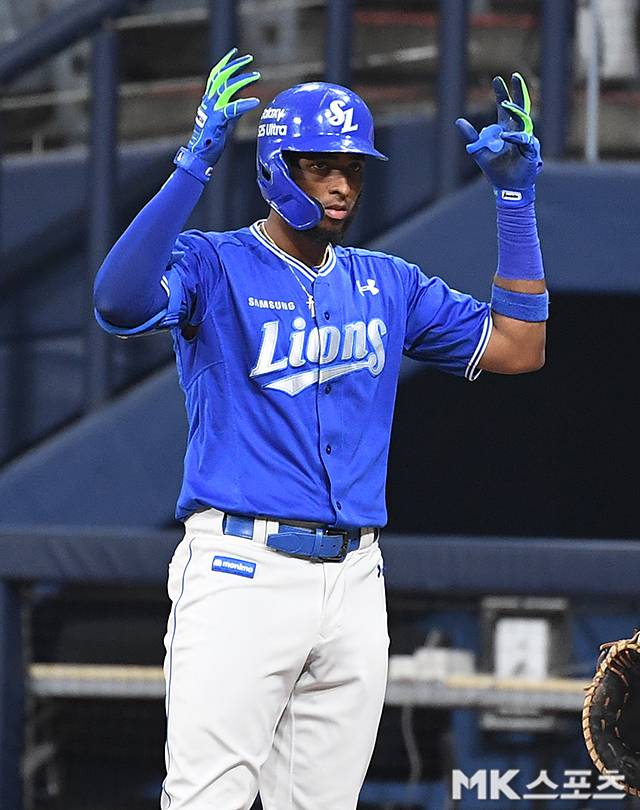 삼성의 디아즈는 KBO 역대 단일 시즌 타점 신기록과 외국인 타자 홈런 신기록을 경신하며 타자 3관왕에 올랐다. 사진=천정환 기자