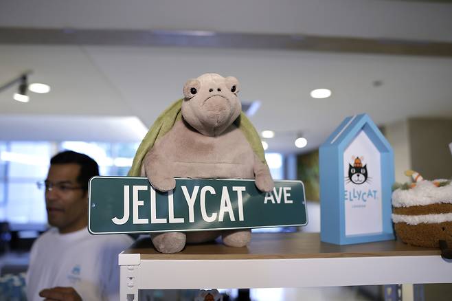 미 일리노이주 시카고에서 젤리캣 체험형 매장이 열렸다. [게티이미지]