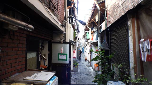 ▲돈의동 쪽방촌 전경. ⓒ남태제