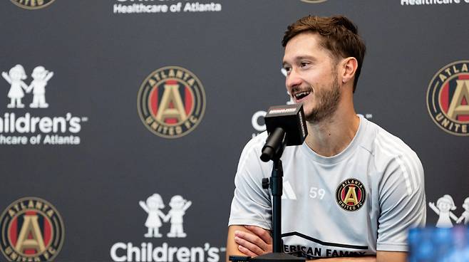 애틀란타 유나이티드 미드필더 알렉세이 미란추크. /사진=애틀란타 공식 홈페이지 갈무리