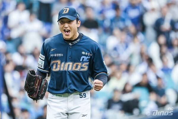 6일 오후 대구 삼성라이온즈파크에서 열린 2025 신한 쏠뱅크 KBO 포스트시즌 와일드카드 결정전 1차전 삼성 라이온즈전에 등판한 투수 구창모. /사진=NC 다이노스