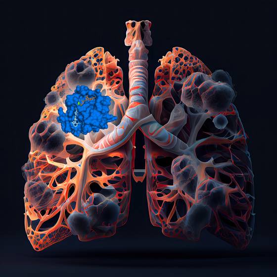 폐암 이미지