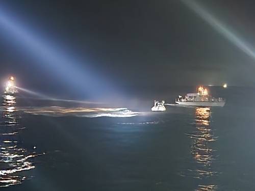 ▲ 밀입국 의심 선박 검거 [태안해양경찰서 제공. 재판매 및 DB 금지]