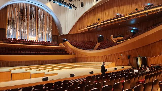 롯데콘서트홀의 파이프 오르간. /사진출처. 롯데콘서트홀.