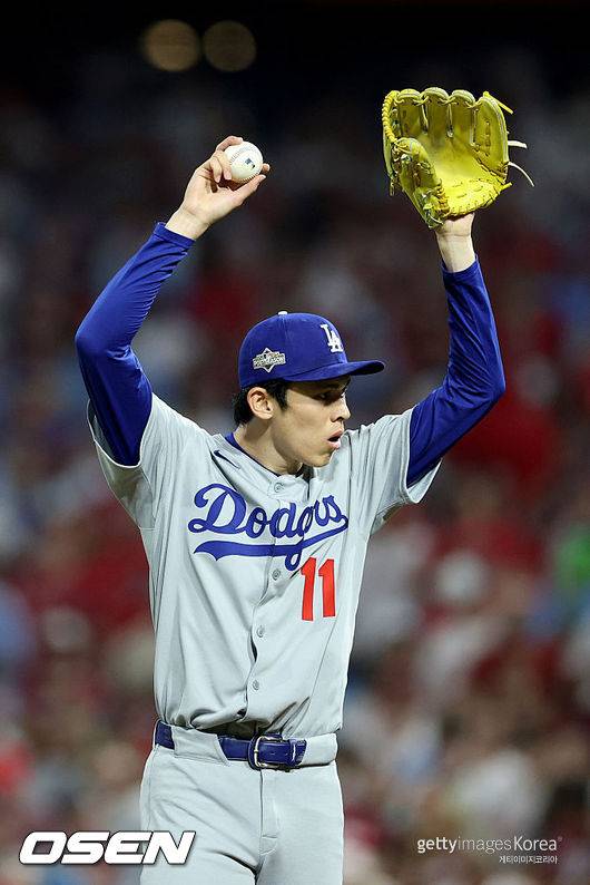 [사진] LA 다저스 사사키 로키. ⓒGettyimages(무단전재 및 재배포 금지)