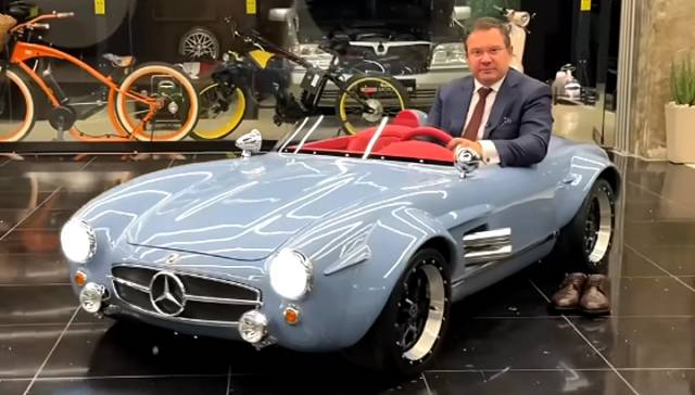 알렉세이 메르세데스 틱톡 영상 캡처