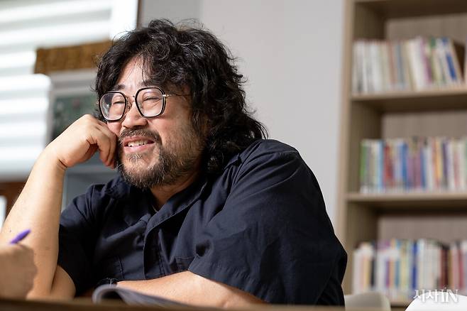 황민호 <옥천신문> 대표이자 (사)커뮤니티저널리즘센터 이사장은 “지역 언론은, 밀착이 혁신이다”라고 말한다. ⓒ시사IN 박미소