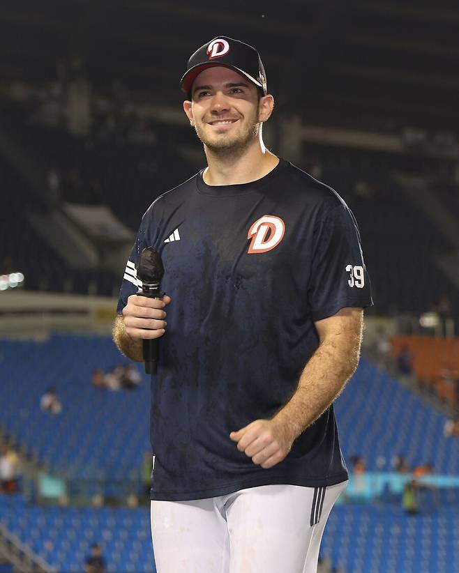 ▲ 잭 로그 ⓒ두산 베어스