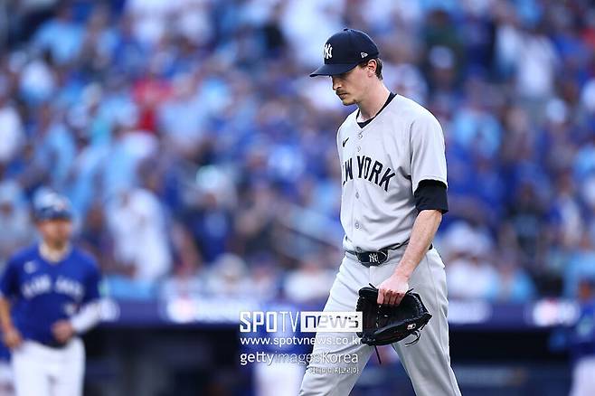 ▲ 양키스는 올해 팀 에이스로 활약한 맥스 프리드마저 2차전에 무너지며 벼랑 끝에 몰렸다