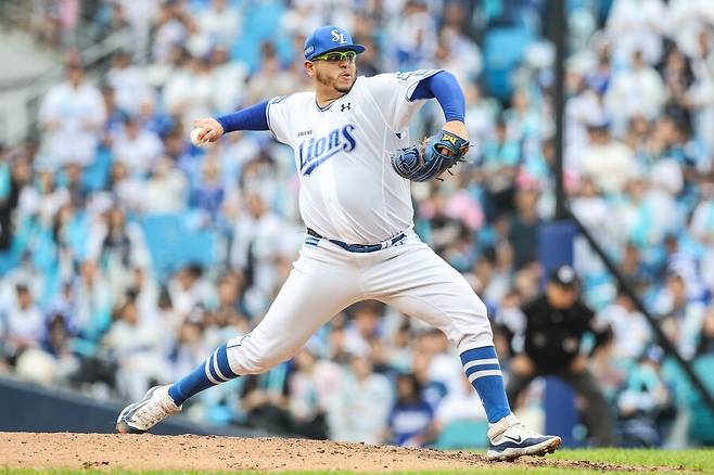 ▲ 삼성 라이온즈 아리엘 후라도 ⓒ삼성 라이온즈