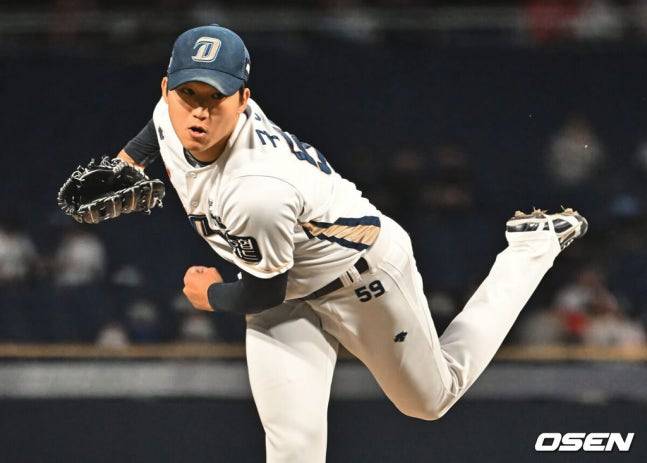 NC 다이노스 선발 투수 구창모. 6일 삼성과 WC 1차전 선발로 나선다.