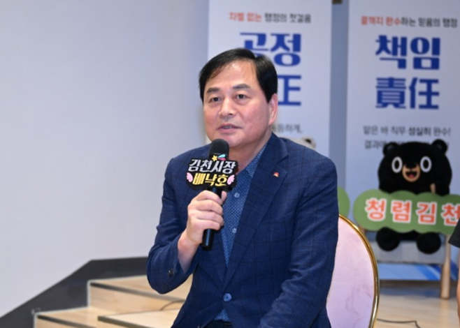 ▲ 배낙호 김천시장.