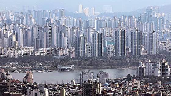 서울 한강변 아파트 단지. 뉴스1