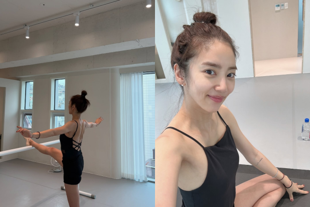 손담비가 출산 6개월 만에 완벽한 몸매를 자랑했다. / 손담비 인스타그램