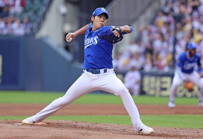 ▲ 원태인 ⓒ삼성 라이온즈