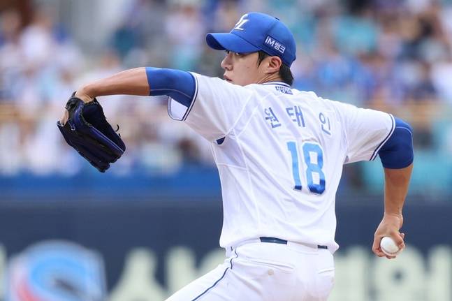 삼성 원태인. /사진=삼성 라이온즈 제공