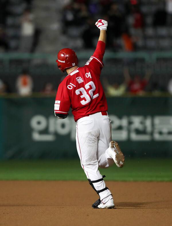 SSG 이율예는 시즌 막바지 인상적인 활약과 함께 준PO 엔트리에 승선했다. (사진=SSG)