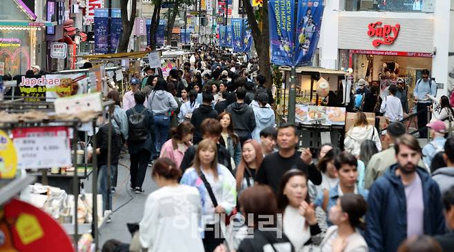 명동거리(사진=이데일리DB)