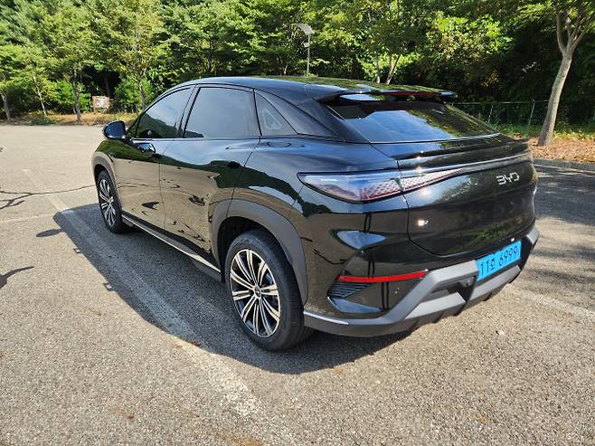 BYD 중형 전기 SUV 씨라이언7 (사진=이데일리 이배운 기자)