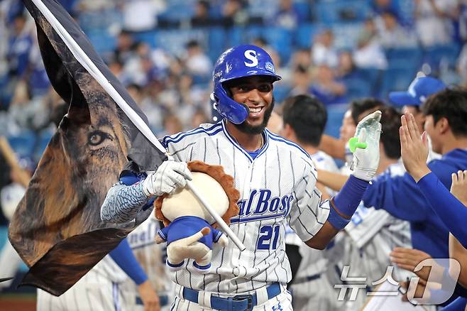 삼성 라이온즈 르윈 디아즈. /뉴스1 DB ⓒ News1 공정식 기자