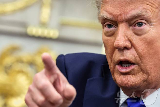 도널드 트럼프 미국 대통령. ⓒ 로이터=뉴스1 ⓒ News1 류정민 특파원