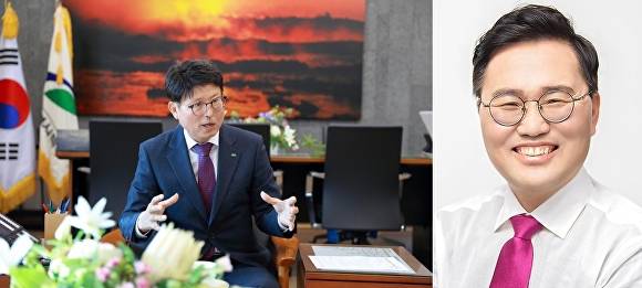 배광식 북구청장과 홍석준 전 의원(왼쪽부터) [사진=북구청과 홍 전 의원 페이스북 캡처]