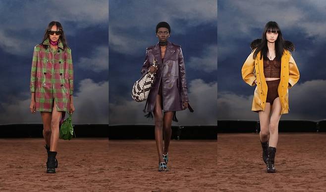 버버리의 2026 여름 컬렉션에서 소개된 멀릿 스타일. 사진=버버리 인스타그램