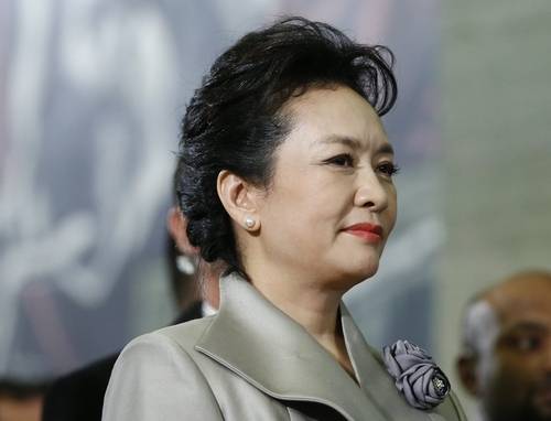 시진핑 중국 국가주석 부인 펑리위안 여사 [EPA = 연합뉴스]