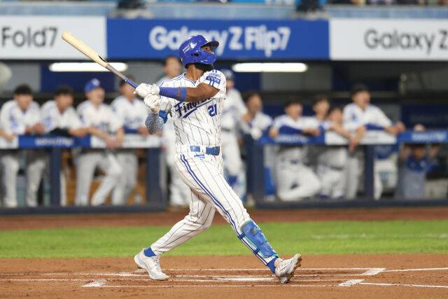 삼성 라이온즈 르윈 디아즈./삼성 라이온즈