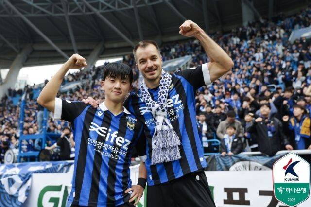 김성민과 무고사/한국프로축구연맹