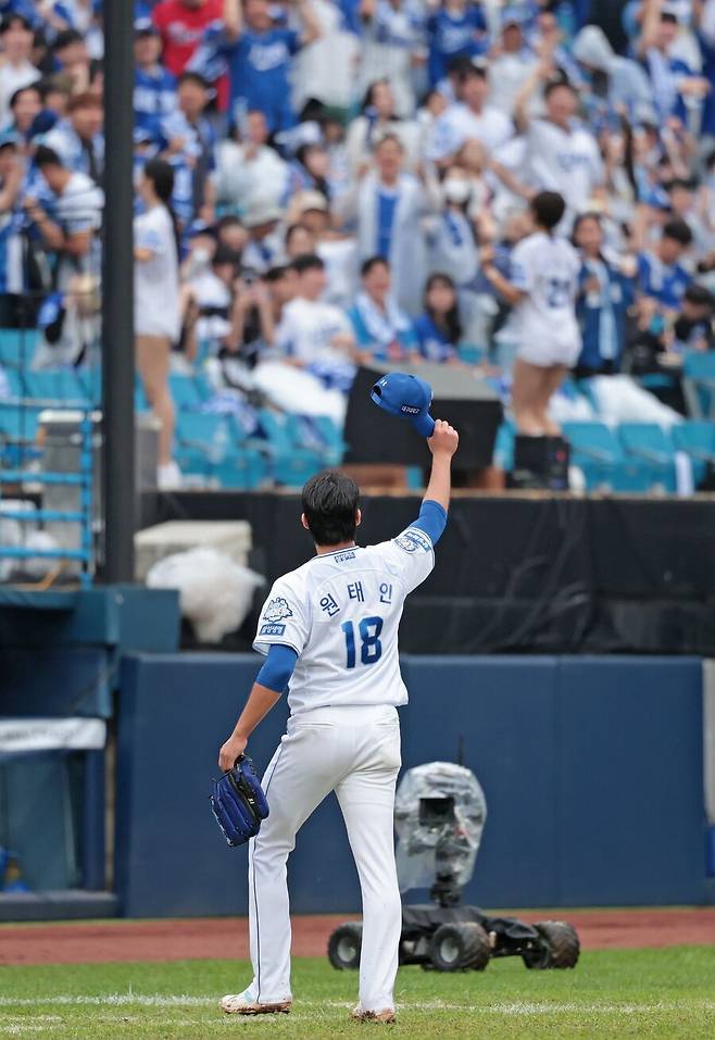 ▲ 원태인 ⓒ삼성 라이온즈