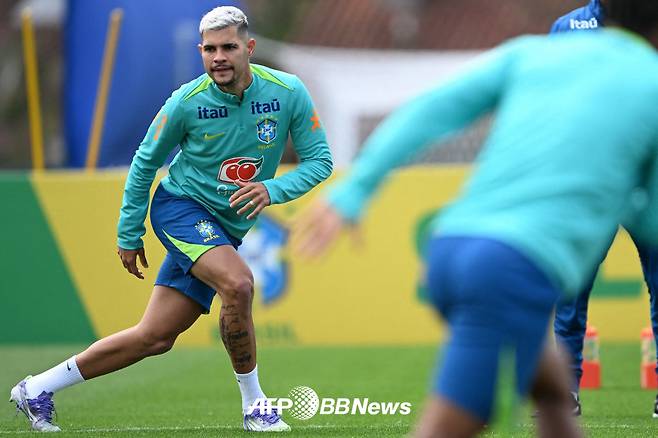 브라질 축구대표팀 미드필더 브루노 기마랑이스. /AFPBBNews=뉴스1