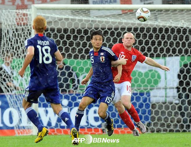 지난 2010년 잉글랜드와 일본 대표팀 간 A매치 평가전 당시 모습. /AFPBBNews=뉴스1
