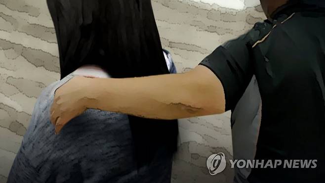 친족간 성범죄(CG) [연합뉴스TV 캡처]