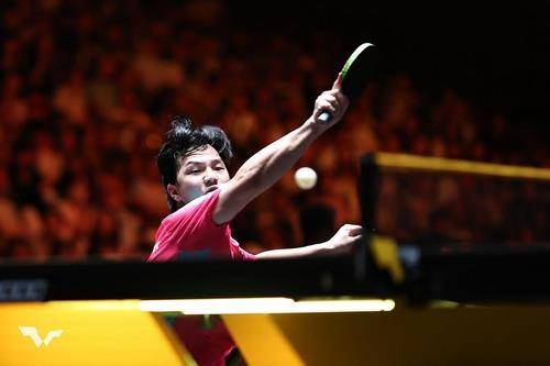 WTT 중국 스매시에 출전한 안재현의 경기 장면 [WTT 인스타그램 캡처. 재판매 및 DB 금지]