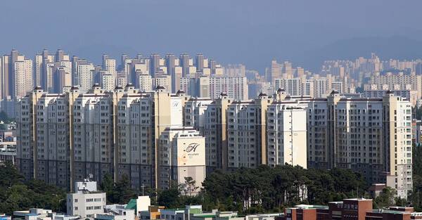 광주 도심 아파트단지. 연합뉴스