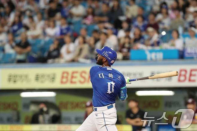 삼성 라이온즈 외국인 타자 르윈 디아즈. 2025.9.25/뉴스1 ⓒ News1 공정식 기자