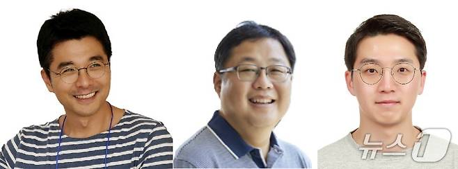 왼쪽부터 이정호 교수, 박철원 대표, 박상민 수석연구원(한국과학기술원 제공)