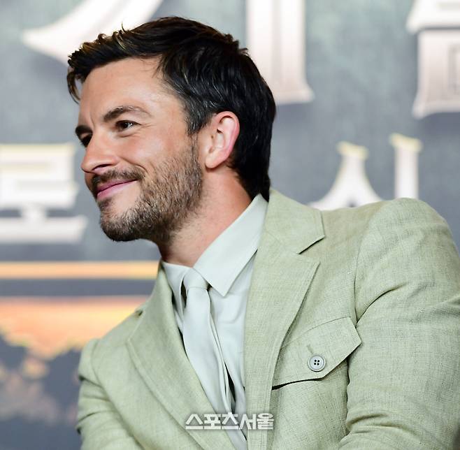 지난 7월 쥬라기월드 홍보차  내한한 조난단 베일리. 이주상기자 rainbow@sportsseoul.com