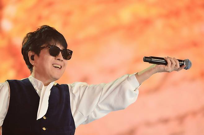 ‘광복 80주년 KBS 대기획 - 조용필 이 순간을 영원히’ 현장 스틸컷. 사진 | KBS